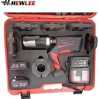 HEWLEE HL-1550B M1554 Professional Battery Stainless Steel Pipe Crimping Pliers Charging Copper Pipe Pressing Tools