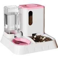 OEM/ODM Cat Food Dispenser Automatic Pet Feeder Dog Cat Feeding Bowl Auto Pet Feeder and Water Dispenser Set