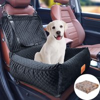 Pet Booster Seat Dog Travel Bed Multi-Function Sofa Cushion Comfortable Safe Removable Washable Cotton Filled All Seasons