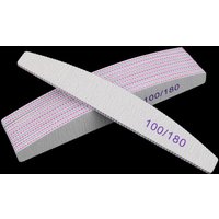 Nail File Mix Color 80/100/180/240 Grit Professional Sandpaper Cuticle Remover Buffer Files Manicure Tool Set