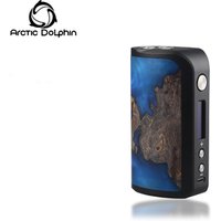 Stabilized wood 100w Adonis Max box portable e cigarette 0.96 inch OLED white screen for vape of arctic dolphin
