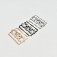 Rust Free Swimwear Accessories Swimsuit Buckles Saltwater Resistant Beachwear Accessorize Ring Buckle Swimwear Accessories