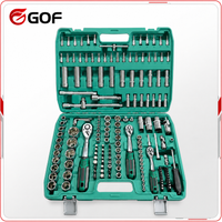 Professional 172pcs Carbon Steel Hand Operated CR-V Car Repair Toolbox Set 72Teeth Ratchet Wrench Portable Durable Easy-to-Use