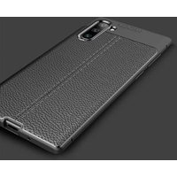 Wholesale phone case auto focus soft litchi tpu mobile cover case for Samsung NOTE10 PRO