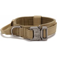 Outdoor Tactical Pet Collar Large Size Dog Collar Adjustable Outdoor Training Pet Collar
