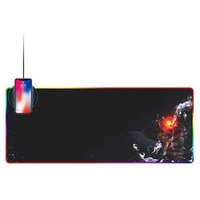 BUBM Customised RGB LED Wireless Charger Gaming Mouse Pad