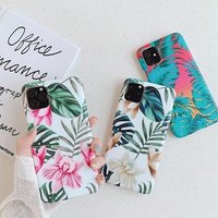 Mobile Accessories for iPhone 11 2019 Case Xi Pro Xs Max Flower IMD Custom Printing Logo 7/8 Plus Cover TPU Soft Phone Fundas
