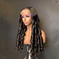 Wholesale Virgin Brazilian Hair Lace Front Wig with Transparent for Lace Long Length for Black Women