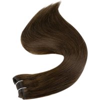 Wholesale Price Unprocessed Raw Virgin Remy Hair Weft Brazilian Human Hair Double Drawn Machine Weft Hair Extensions