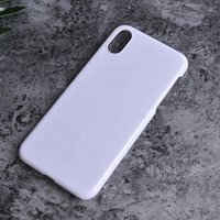 New product white hard plastic pc case phone cover for iphone x case