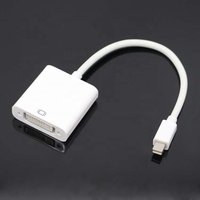 Tinderala Thunderbolt Mini Displayport DP to DVI Cable Converter Male to Female Mini DP to DVI Adapter for TV Laptop Projector