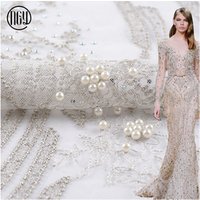 Beaded Lace Fabric Sequin Tulle