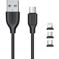 Free Shipping JOYROOM phone charger high quality usb type-c micro usb data charging cable for iphone