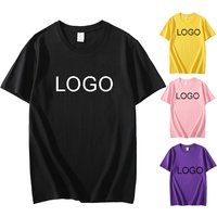 Custom Big Size S-9XL USA Size T-shirt DIY Oversized Women Shirts Plus Size 100% Cotton O-Neck T-shirts for Women Sold Color