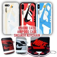 phone case for 6 6s 6SP 7 8 8S plus X XR XS max case Nike Air Jordan 1 Bred 3D Sneaker Textured Case