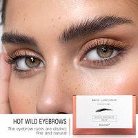 At Home DIY Perm Eyebrow Lamination Kit Professional DIY Eyebrows Lift Styling Kit for Fuller and Messy Eyebrows