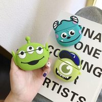 For air pods 3D customized for airpods case cover cartoon monsters university big eyed sully oem
