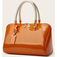 2026 New Fashion Hot Designer Shiny PU Pattern Women's Handbag Ladies Top Handle Shoulder Bag Small Women Tote Satchel Work Bags