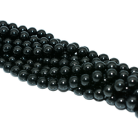 Wholesale Natural Black Jet Coral 6/8/10mm Round Loose Gemstone Beads for DIY Jewelry Making in Stone Beads Category