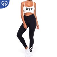 Spandex Yoga Suit – 2 Piece Sports Wear Set