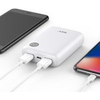 Shenzhen electronics new products double USB portable charger mobile pocket mini credit card size power bank 10000mah