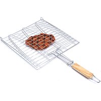 Non Stick Stainless Steel BBQ Grill Clamp Set