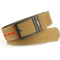 TUSHI New Men's Tactical Jeans Belt Heavy Duty Utility EDC Reinforced Automatic Buckle Nylon Alloy Material Customizable Size
