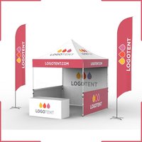 Wholesale Business 10*10ft Canopy Pop up Tent Custom Logo Print Canopy 3*3m Pop up Folding Event Trade Show Tent
