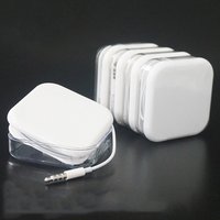 Applicable to Apple 6/7 Android mobile phone universal headphones into the ear type bass cable control with earplug factory