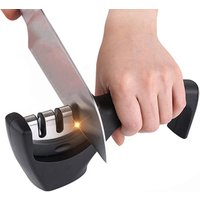 Kitchen knife sharpener set steel diamond,ceramic sharpeners kit tool for handheld portable pocket knifes,sharpening system