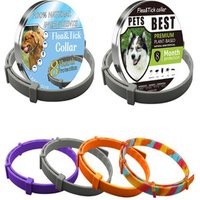 Cats 8 Months Protection Waterproof and 100% Natural Essential Oil Extract Cat Flea Collar Control Flea and Tick Collar for Dogs