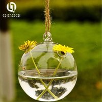 Light Bulb Shaped Glass Terrarium Base