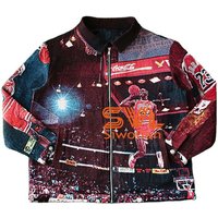 Tapestry Jacket Man High Quality Fashion Basketball Clothing Woven Jacquard Blanket Plus Size Men's Heavy Coats Jackets