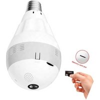 360 panoramic wireless hidden ip camera bulb light 2019 lazada hot selling