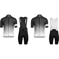 New Summer Men's Reversible Breathable 100% Polyester Full-Zipper Cycling Jersey