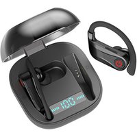 Q62 TWS bluetooth 5.0 Wireless Stereo Earphone Three Power Display Headphones Sports With Mic for Xiaomi