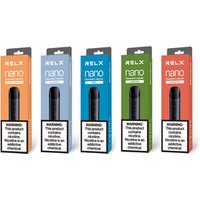 2019 New Arrival Relx Nano Kit 280mAh 1.2ml e-cig vape pod system kit