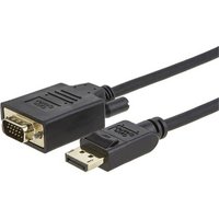 6 Feet Cable Male to Male DP DisplayPort to VGA Adapter Gold-Plated Cord Compatible for Lenovo Dell HP ASUS and Other Brand