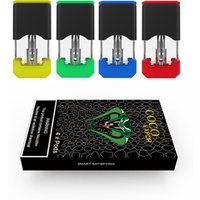 coco vapor ceramic Ni-salt/cbd mango pods system cartridge new packaging no leak no burning taste for vape juuls battery