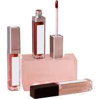 Lipgloss with Light in Mirror Lipgloss Waterproof Non-Sticky Liquid Lipstick Shimmer Lip Gloss