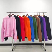 2025 New Winter Fashion Heavy Weight 460 GSM French Terry Denim Oversize Hoodie Pullover 3D Print Hooded Sweater for Men Women