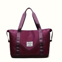 Waterproof Large Capacity Folding Travel Luggage Tote Handbag Gym Foldable Shoulder Duffle Bag Travel Bags