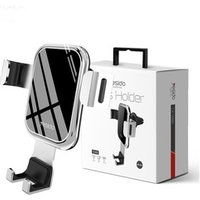 Angle Adjustment Tempered Glass Panel Car Phone Mount Wholesale Gravity Car Air Vent Mobile Phone Holder