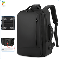 Custom logo Laptop Backpack Large Capacity Fashion Backpack Office Waterproof Usb Charging Port Quality Bag