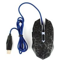 New Hand Feeling 7 Colors LED light Wired Mouse laptop USB Mouse Wired Gaming Mouse