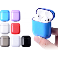 Applicable Apple Airpods Case PC Transparent Hard Shell Glossy AirPods Case for AirPods1/2