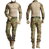 Military Uniform Frog Suit Knee Pads