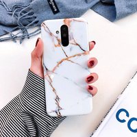 Most Popular Marble Phone Case for samsung note10 A30 A50 IMD Phone Case matte marble phone case for iphone 7 8 xr xs max