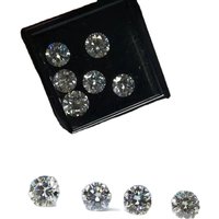 Wholesale 3-12mm Round Brilliant Cut Loose Moissanite D Color VVS Quality for Custom Jewelry Making and Engagement Rings