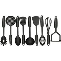 YJCB 9 Piece Nylon Kitchen Cooking Utensil Set